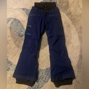 Marmot Women’s Blue Snow Pants XS